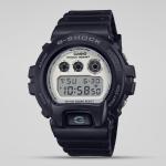 Casio G-Shock DW6900WD-1DR Grey LED Day Date White Digital Dial Black Resin Band Watch New