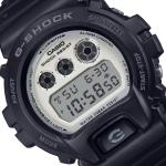 Casio G-Shock DW6900WD-1DR Grey LED Day Date White Digital Dial Black Resin Band Watch New