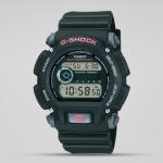 Casio G-Shock DW9052-1VDR Grey LED Day Date Digital Dial Black Resin Band Watch New