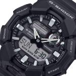 Casio G-Shock GA010-1ADR LED Day Date Display Analog Digital Dial Black Resin Band Watch New