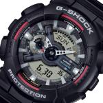 Casio G-SHOCK GA110RL-1ADR LED Day Date Analog Digital Dial Black Resin Band Watch New