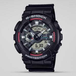 Casio G-SHOCK GA110RL-1ADR LED Day Date Analog Digital Dial Black Resin Band Watch New