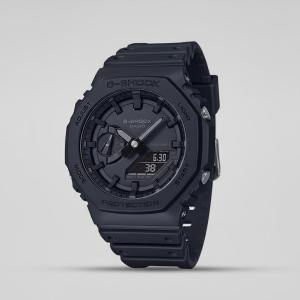 Casio G-SHOCK GA2100-1A1 Blackout LED Analog Digital Dial Black Resin Band Unisex Watch New
