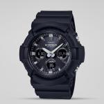 Casio G-SHOCK GAS100B-1A Black LED Day Date Analog Digital Dial Resin Band Watch New
