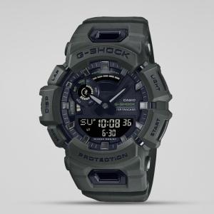 Casio G-SHOCK GBA900UU-3ADR Black LED Day Date Analog Digital Dial Green Resin Band Watch New