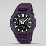 Casio G-SHOCK SQUAD GBA950-2ADR Black LED Day Date Analog Digital Dial Purple Resin Band Watch New