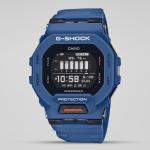 Casio G-SHOCK SQUAD GBD200-2DR Black LED Day Date Digital Dial Navy Blue Resin Band Watch New