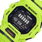Casio G-SHOCK SQUAD GBD200-9DR Black LED Day Date Digital Dial Yellow Resin Band Watch New