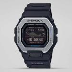 Casio G-SHOCK GBX100-1DR LED Day Date Digital Dial Resin Band Silver Black Watch New