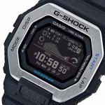 Casio G-SHOCK GBX100-1DR LED Day Date Digital Dial Resin Band Silver Black Watch New