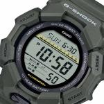 Casio G-SHOCK GD010-3DR Grey Black LED Day Date Digital Dial Olive Green Resin Band Watch New