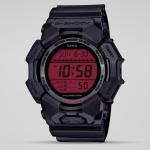 Casio G-SHOCK GD010BBR-1DR Red LED Day Date Digital Dial Black Resin Band Watch New
