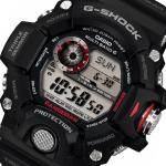 Casio G-SHOCK GW9400-1 Grey LED Day Date Digital Dial Black Resin Band Watch New