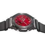 Casio G-SHOCK GM-2100B-4A Red Dial Black Resin Band Unisex Watch New