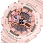 Casio G-SHOCK GMAS110MP-4A1  Pink LED Day Date Analog Digital Dial Resin Band Women's Watch New