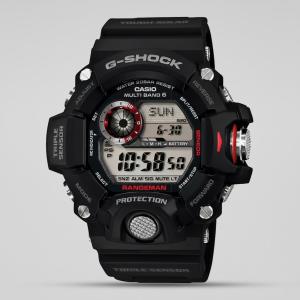 Casio G-SHOCK GW9400-1 Grey LED Day Date Digital Dial Black Resin Band Watch New