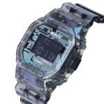 Casio G-Shock DW5600NN-1DR Black Digital Day Date Dial translucent multi-angle pattern printed Resin Band Watch New
