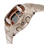 Casio Baby-G BG169G-4 Rose Gold LED Day Date Digital Dial Pink Resin Band Women's Watch New