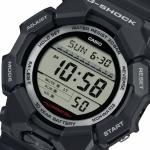 Casio G-SHOCK GD-010-1DR White LED Day Date Digital Dial Black Resin Band Watch New