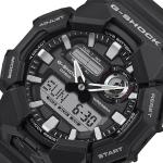 Casio G-Shock GA010-1A1DR LED Day Date Display Analog Digital Dial Black Resin Band Watch New