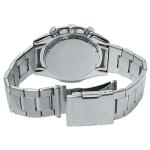 Casio G-Shock EQB1000D-1ADR Black Analog Date Window Dial Silver Stainless Steel Bracelet Watch New