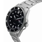 Casio G-Shock MDV107D-1A1 Black Analog Date Dial Silver Stainless-Steel Bracelet Watch New