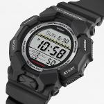 Casio G-SHOCK GD-010-1DR White LED Day Date Digital Dial Black Resin Band Watch New