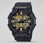 Casio G-Shock GA010GB-1A9DR LED Day Date Display Analog Digital Dial Black Resin Band Watch New