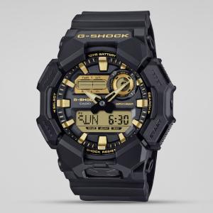 Casio G-Shock GA010GB-1A9DR LED Day Date Display Analog Digital Dial Black Resin Band Watch New
