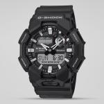 Casio G-Shock GA010-1A1DR LED Day Date Display Analog Digital Dial Black Resin Band Watch New