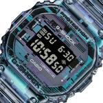 Casio G-Shock DW5600NN-1DR Black Digital Day Date Dial translucent multi-angle pattern printed Resin Band Watch New