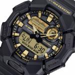 Casio G-Shock GA010GB-1A9DR LED Day Date Display Analog Digital Dial Black Resin Band Watch New